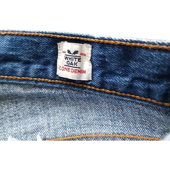 Levi's white oak cone denim jeans, raw hem - Picture 5 of 8